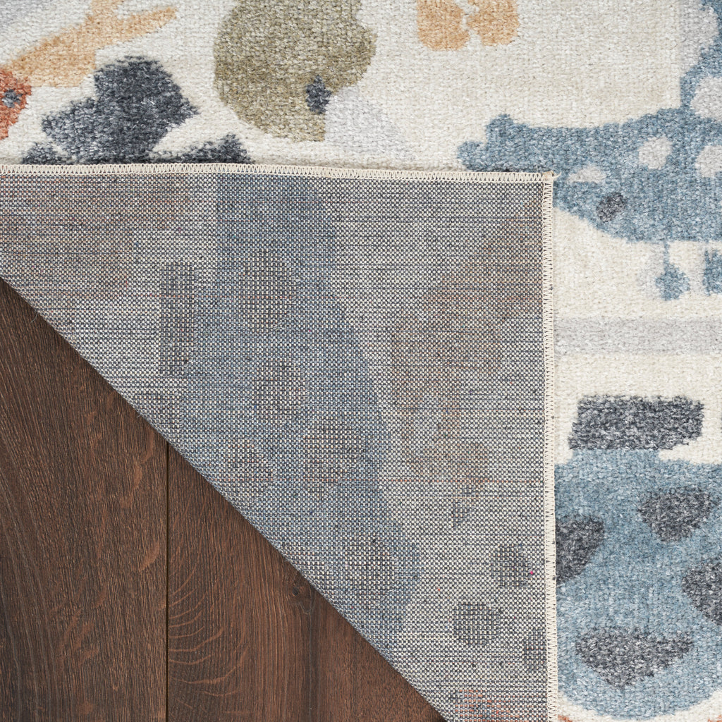 nourison astra machine washable asw01 ivory rug