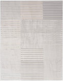 nourison brushstrokes bsk04 silver grey rug