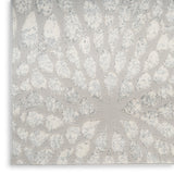 nourison ambiance ami02 grey silver rug