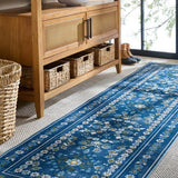 safavieh clearance martha stewart washable msrw179m dark blue rug