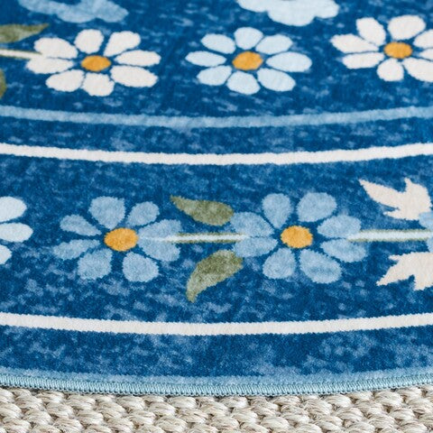 safavieh clearance martha stewart washable msrw179m dark blue rug