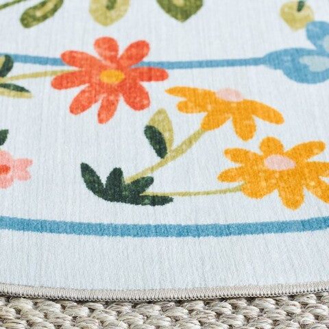 safavieh clearance martha stewart washable msrw190k light blue rug