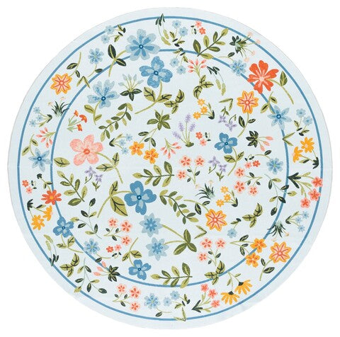 safavieh clearance martha stewart washable msrw190k light blue rug