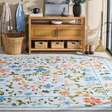 safavieh clearance martha stewart washable msrw190k light blue rug