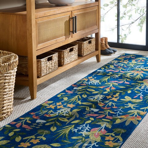safavieh clearance martha stewart washable msrw192n navy rug