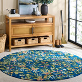 safavieh clearance martha stewart washable msrw192n navy rug