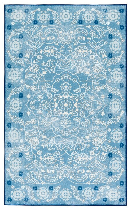 safavieh clearance martha stewart washable msrw194l blue rug