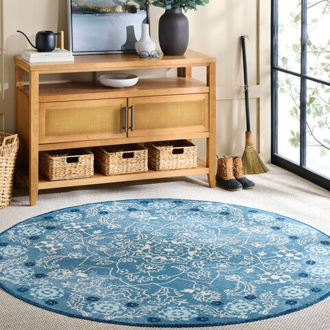 safavieh clearance martha stewart washable msrw194l blue rug