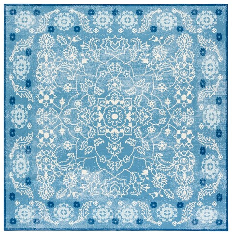 safavieh clearance martha stewart washable msrw194l blue rug