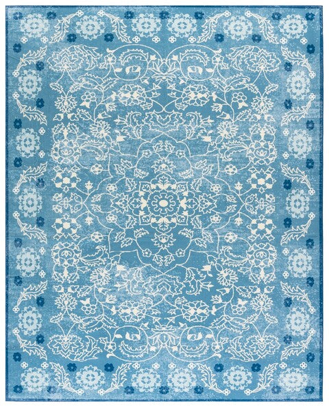 safavieh clearance martha stewart washable msrw194l blue rug