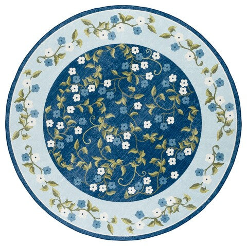 safavieh clearance martha stewart washable msrw195m dark blue rug