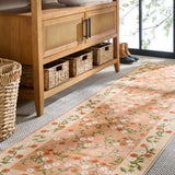 safavieh clearance martha stewart washable msrw195q rust rug