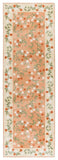 safavieh clearance martha stewart washable msrw195q rust rug