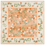 safavieh clearance martha stewart washable msrw195q rust rug