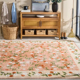 safavieh clearance martha stewart washable msrw195q rust rug