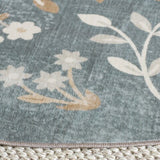 safavieh clearance martha stewart washable msrw197g dark grey rug