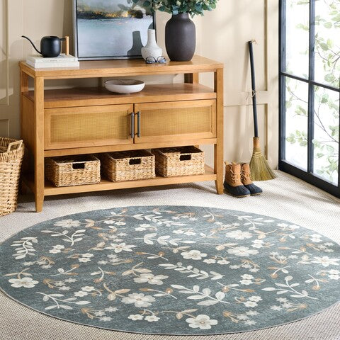 safavieh clearance martha stewart washable msrw197g dark grey rug