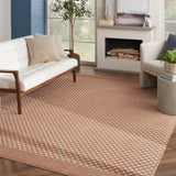 nourison care free caf02 copper rug