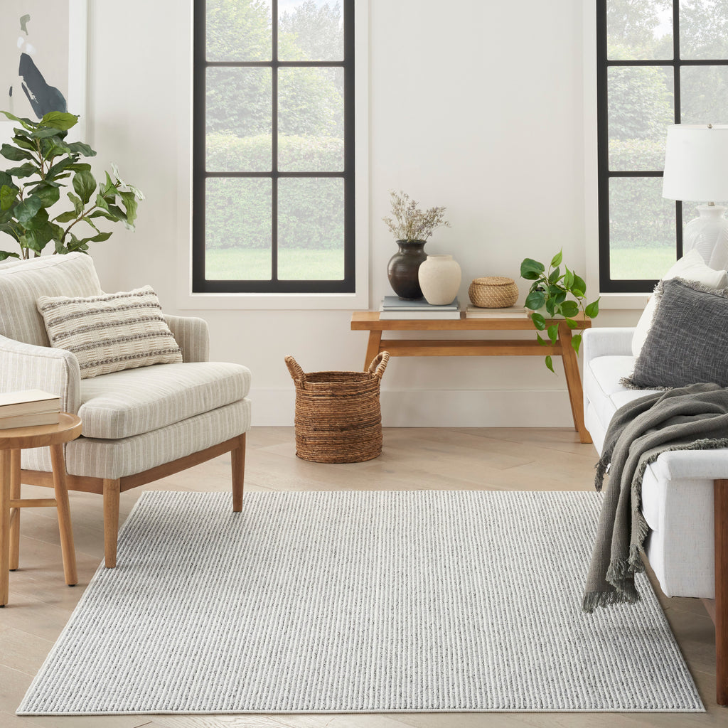 nourison natural texture ntx01 ivory grey rug