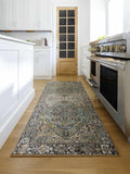 Hauteloom Matangad MTN Charcoal Machine Made Polyester Rug