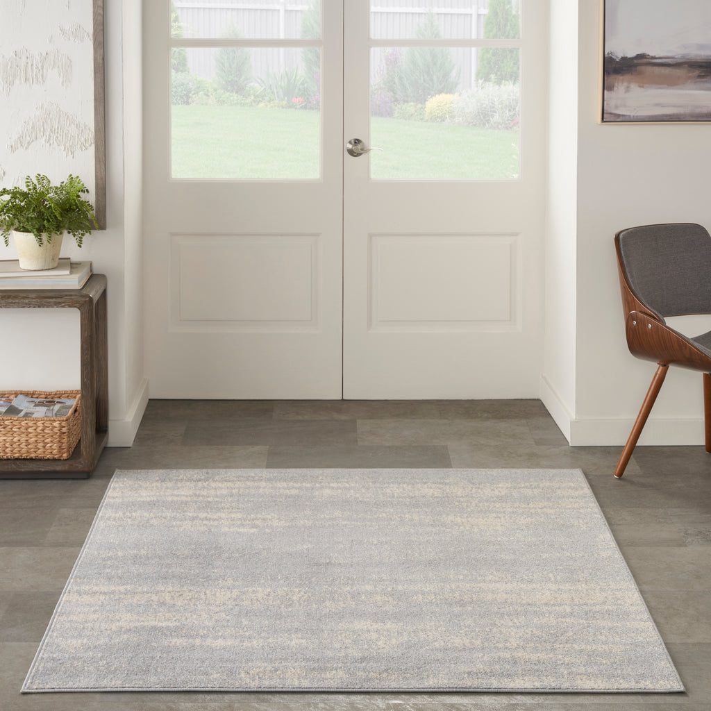 nourison nourison essentials nre03 grey beige rug