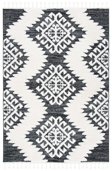 safavieh clearance moroccan tassel shag mts652h dark grey rug