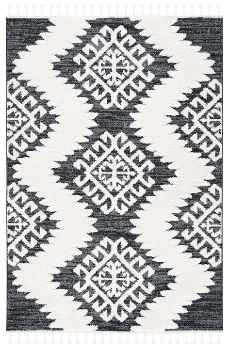 safavieh clearance moroccan tassel shag mts652h dark grey rug