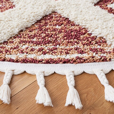 safavieh clearance moroccan tassel shag mts664p rust rug