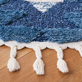 safavieh clearance moroccan tassel shag mts688m blue rug