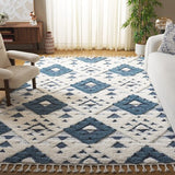 safavieh clearance moroccan tassel shag mts688m blue rug