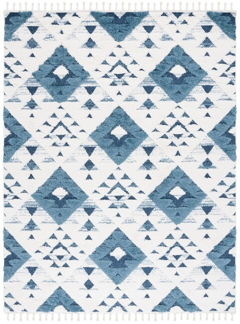 safavieh clearance moroccan tassel shag mts688m blue rug