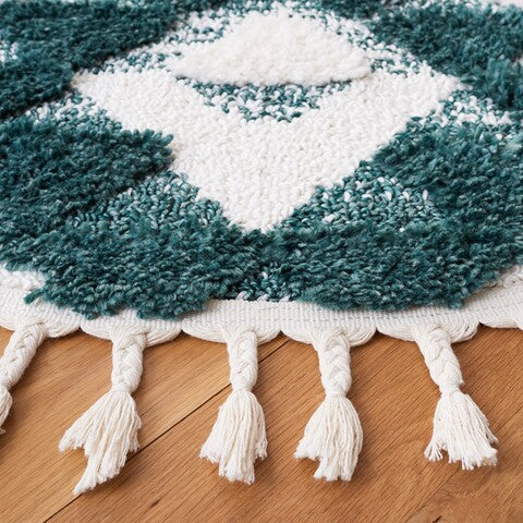 safavieh clearance moroccan tassel shag mts688y green rug