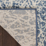 nourison exhale exl02 navy ivory rug