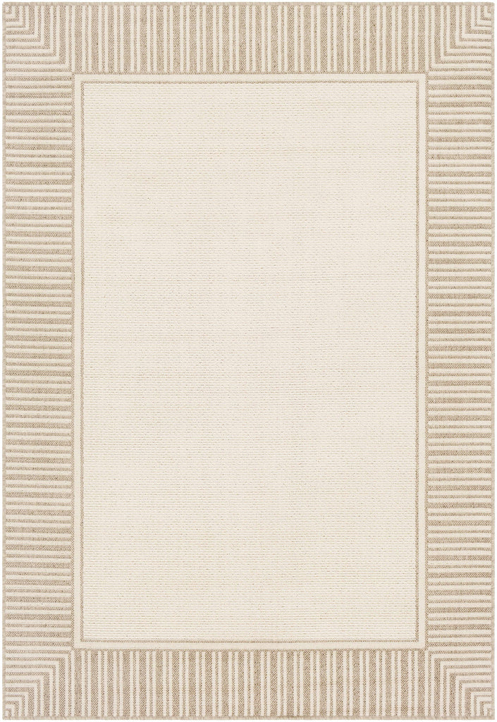 Hauteloom Muncie MUNC Beige Machine Made Olefin Rug