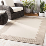 Hauteloom Muncie MUNC Beige Machine Made Olefin Rug