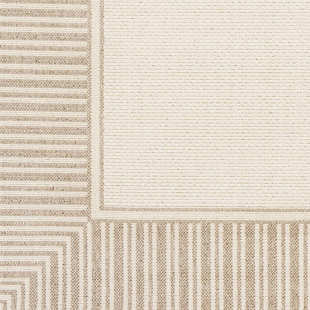 Hauteloom Muncie MUNC Beige Machine Made Olefin Rug
