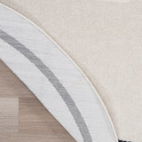 nourison nourison essentials nre02 ivory black rug