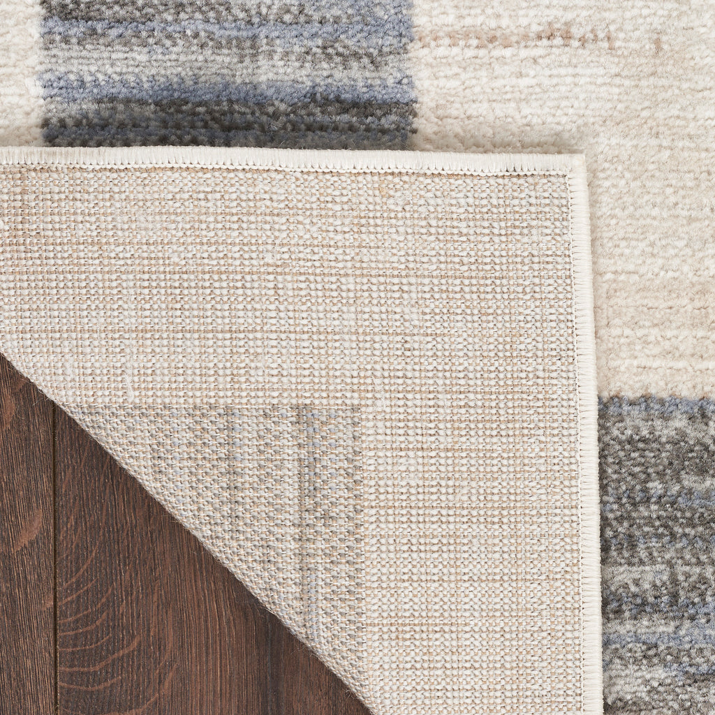 nourison serenity home srh07 grey ivory rug