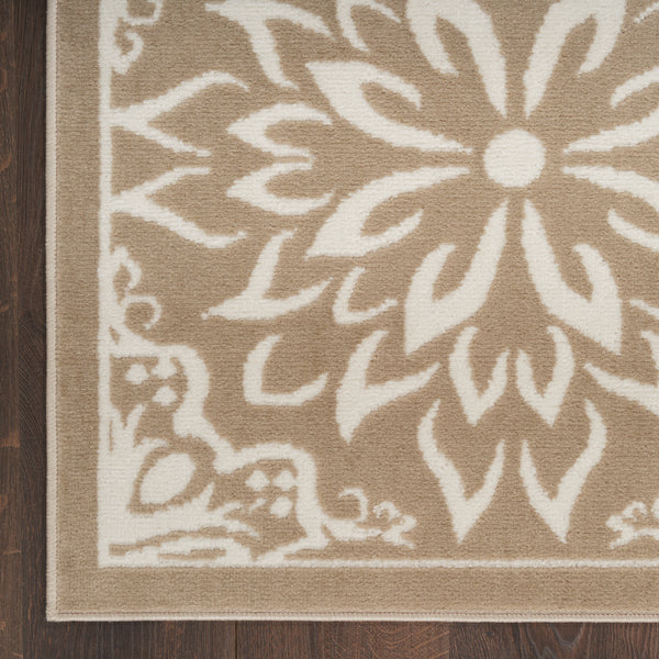nourison jubilant jub06 taupe rug