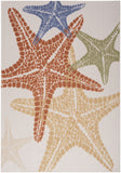 nourison aloha alh28 ivory multicolor rug