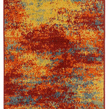 nourison nourison essentials nre06 flame rug