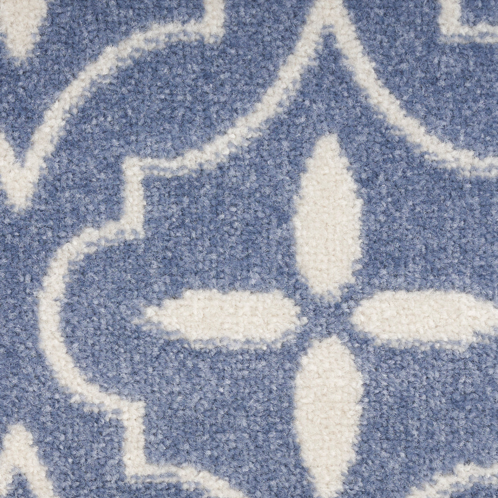 nourison nourison essentials nre04 blue ivory rug