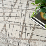 nourison desire dsr03 grey silver rug