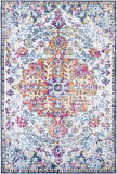 Hauteloom Mwingi MWI White Machine Made Polyester Rug