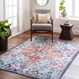 Hauteloom Mwingi MWI White Machine Made Polyester Rug