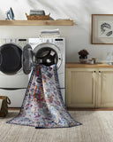 Hauteloom Mwingi MWI White Machine Made Polyester Rug