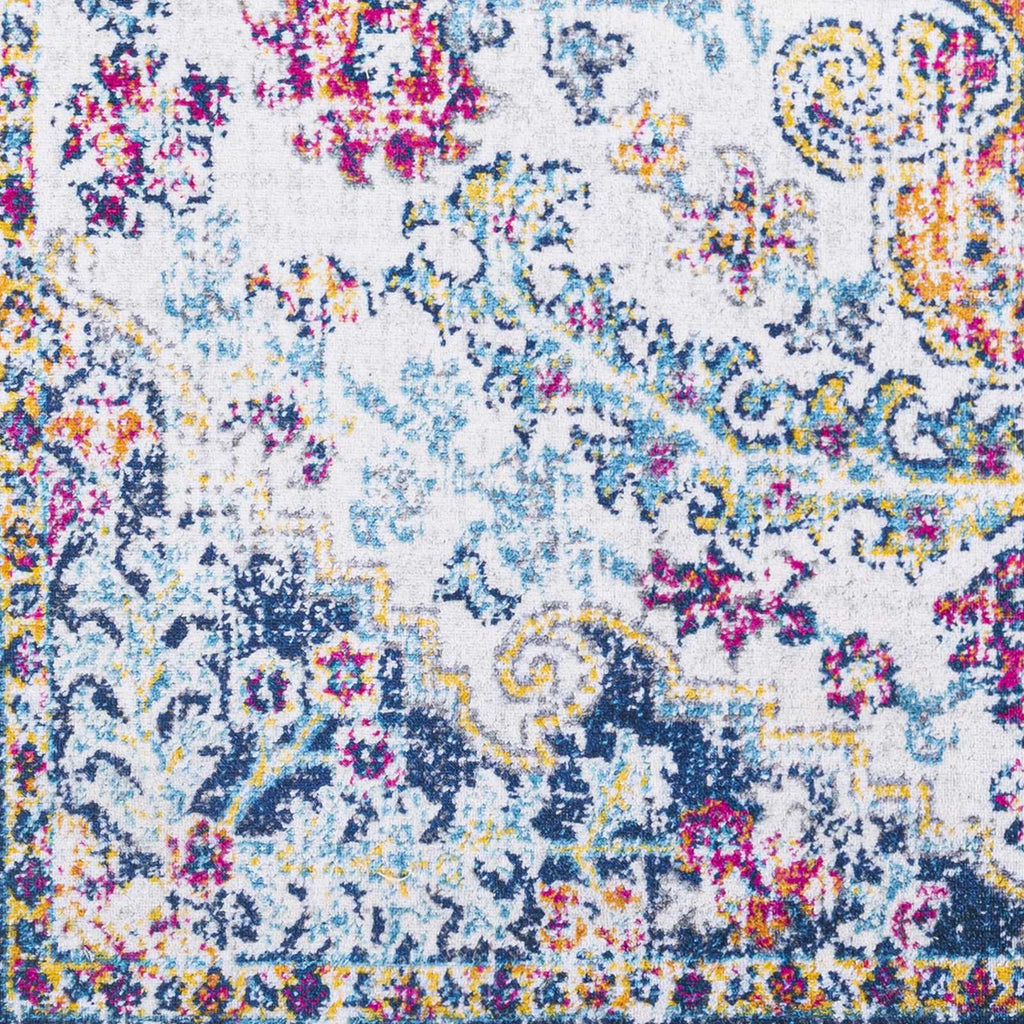 Hauteloom Mwingi MWI White Machine Made Polyester Rug