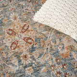 nourison sahar shr03 blue rug