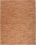 nourison nourison essentials nre01 rust rug