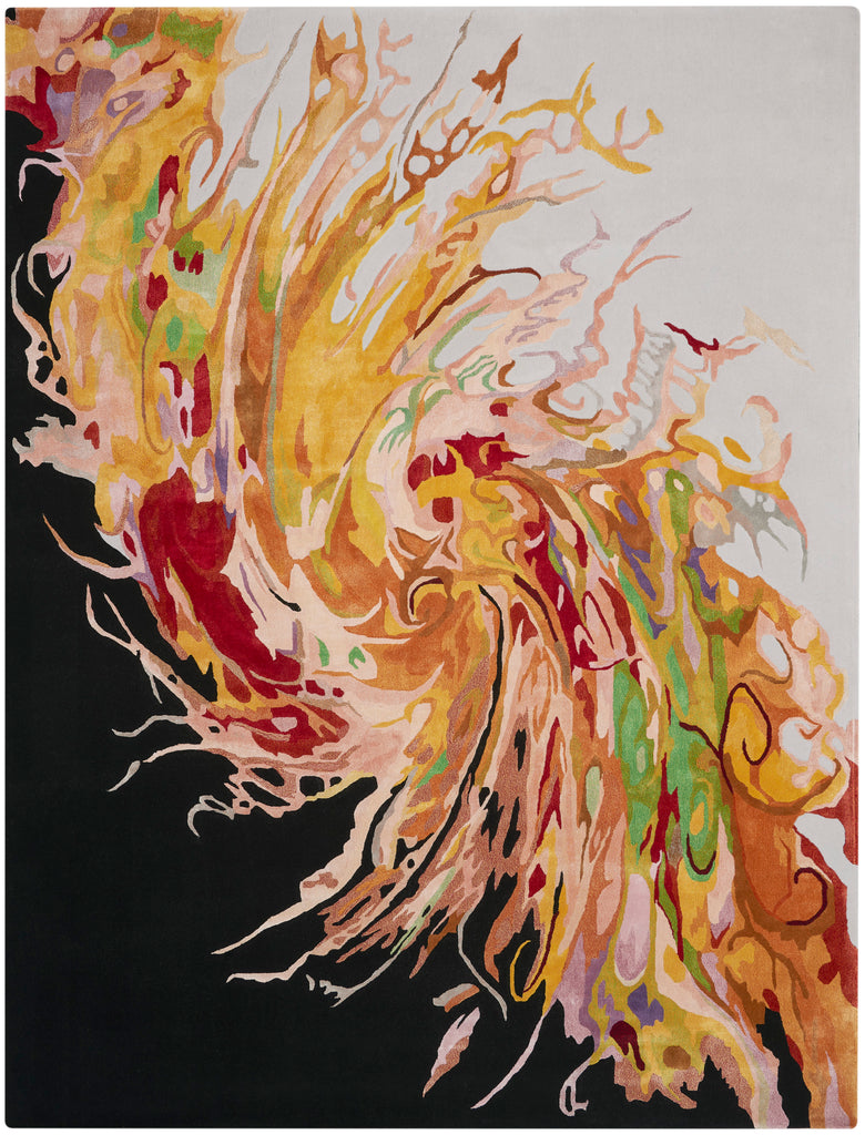 nourison prismatic prs21 multicolor rug